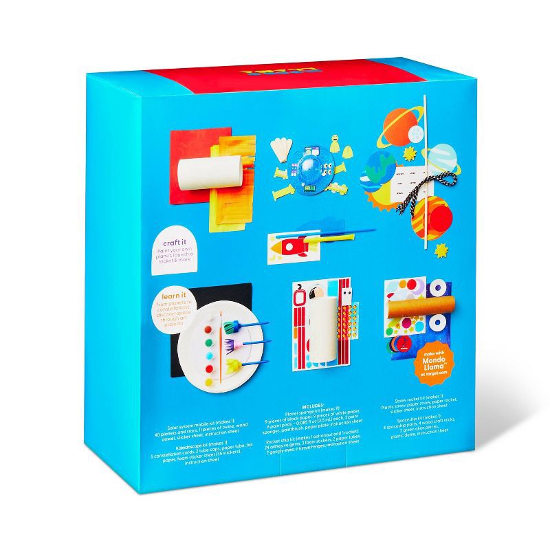 slide 3 of 4, Space STEAM Wood Craft Kit - Mondo Llama™, 1 ct