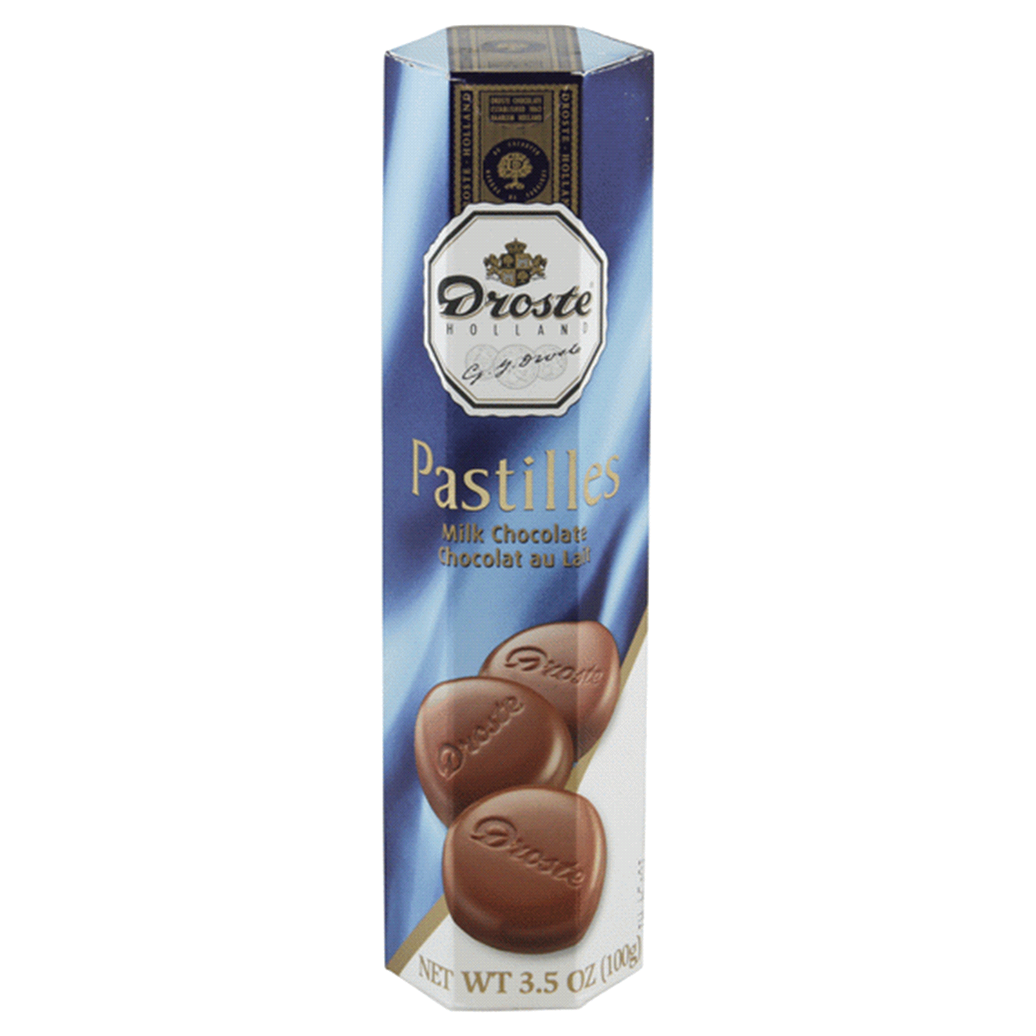 slide 1 of 3, Droste Milk Chocolate Pastilles, 3.5 oz