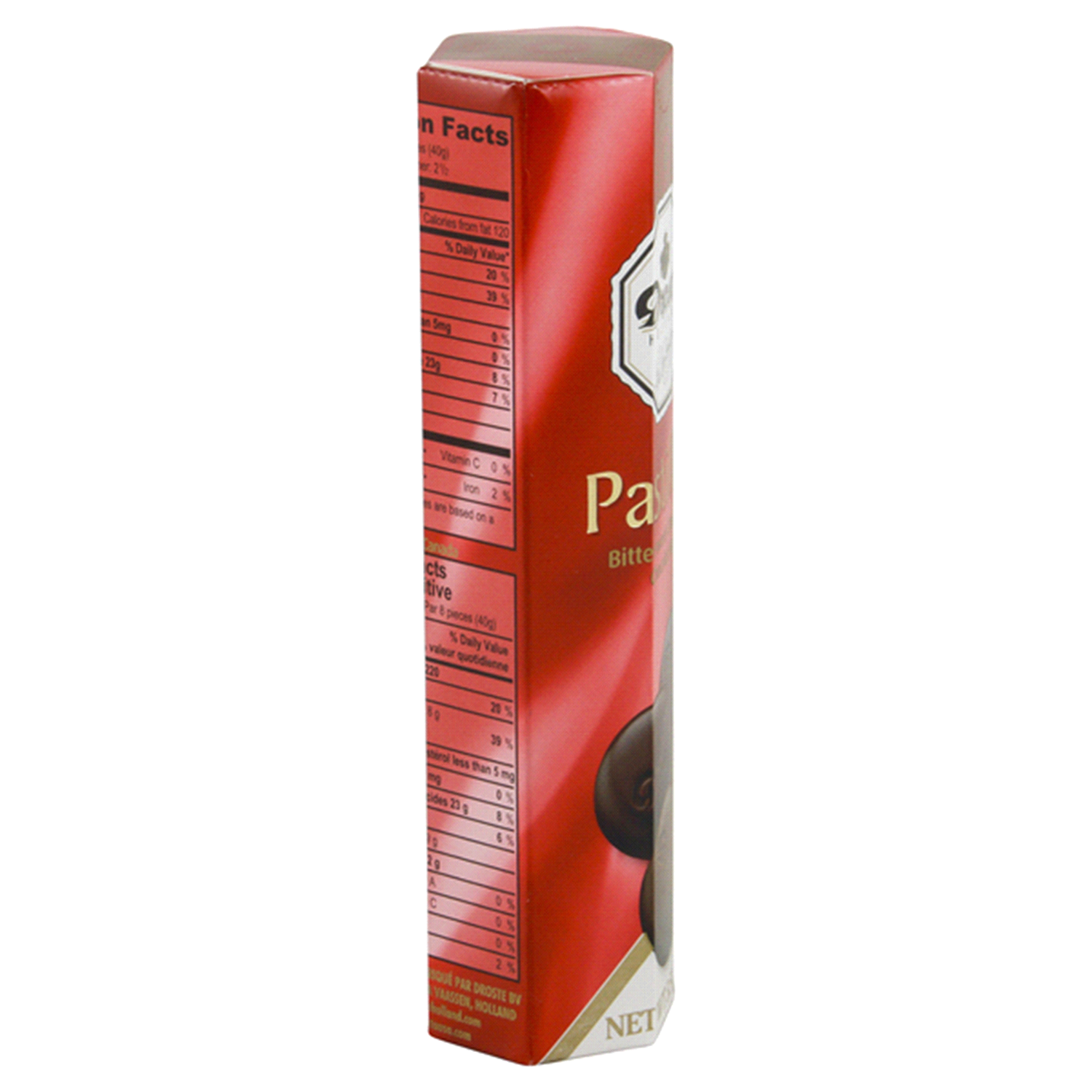 slide 2 of 3, Droste Bittersweet Chocolate Pastilles, 3.5 oz