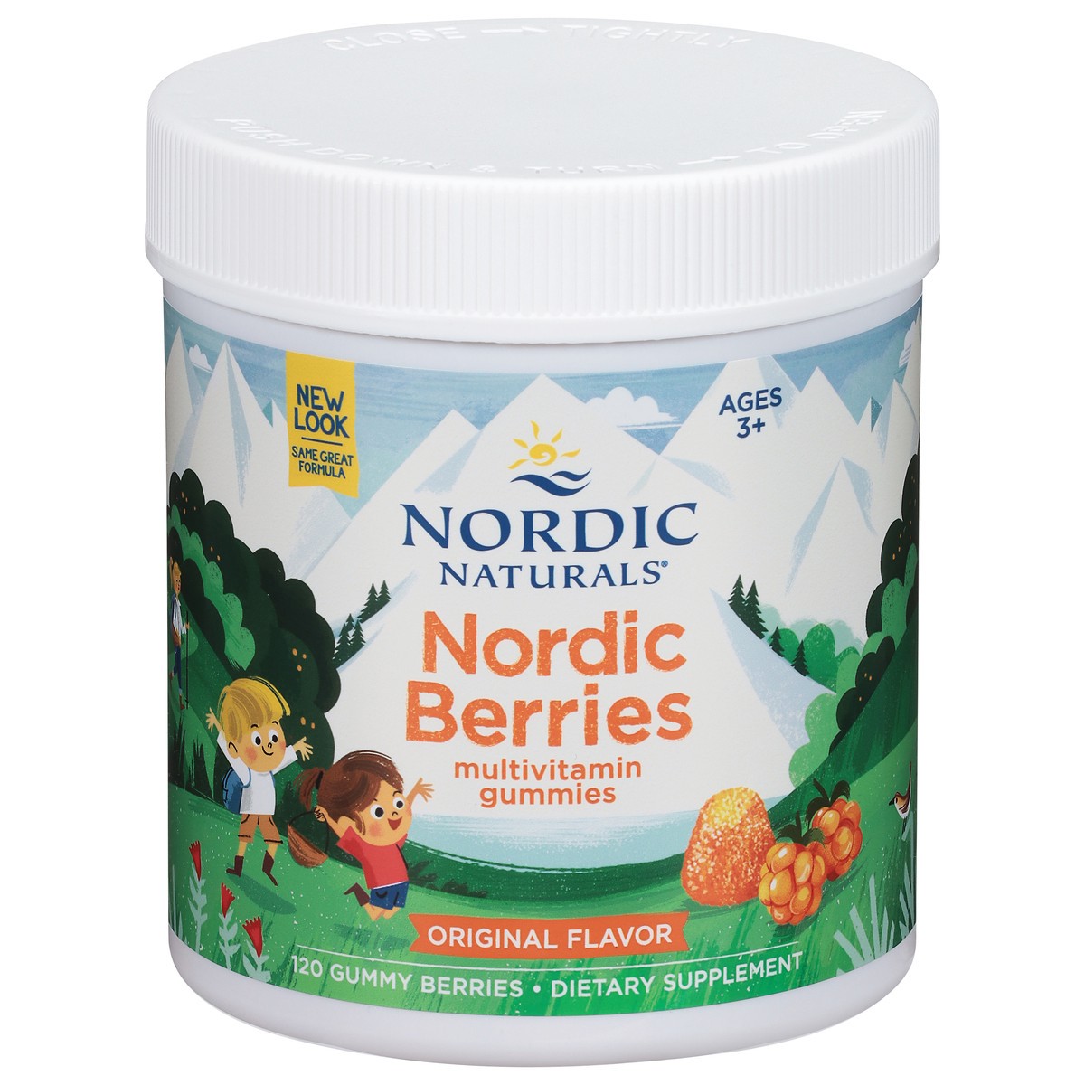 slide 1 of 1, Nordic Naturals Nordic Berries Citrus, 120 ct