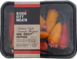 River City Meats Italian Style Sausage Stuffed Mini Sweet Peppers 10 oz