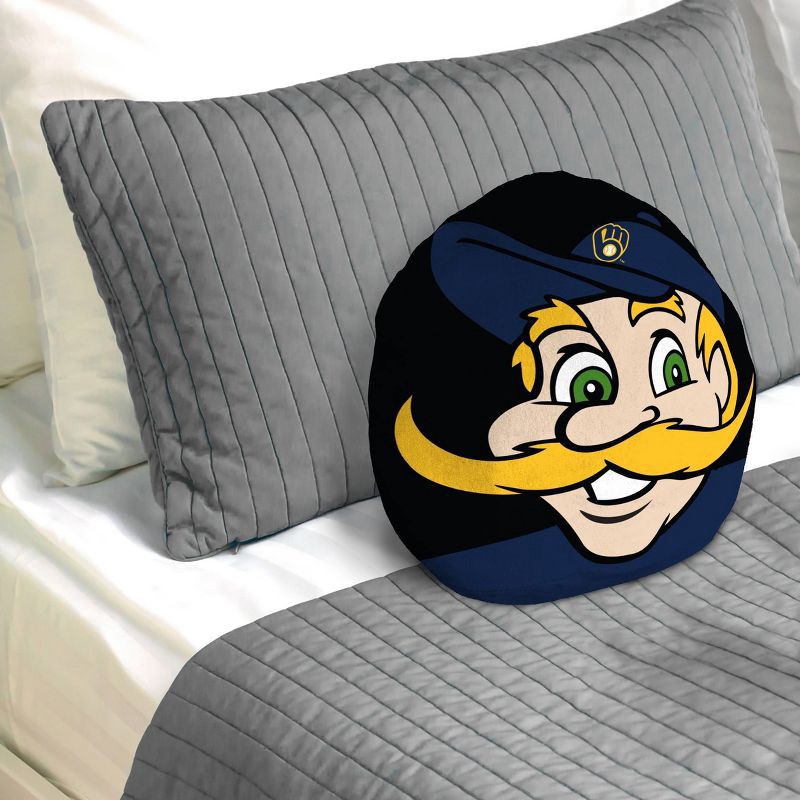 MLB Milwaukee Brewers Mascot Pillow 1 ct