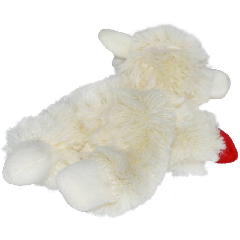slide 4 of 5, Multipet Mini Lamb Chop Dog Toy - 6", 1 ct