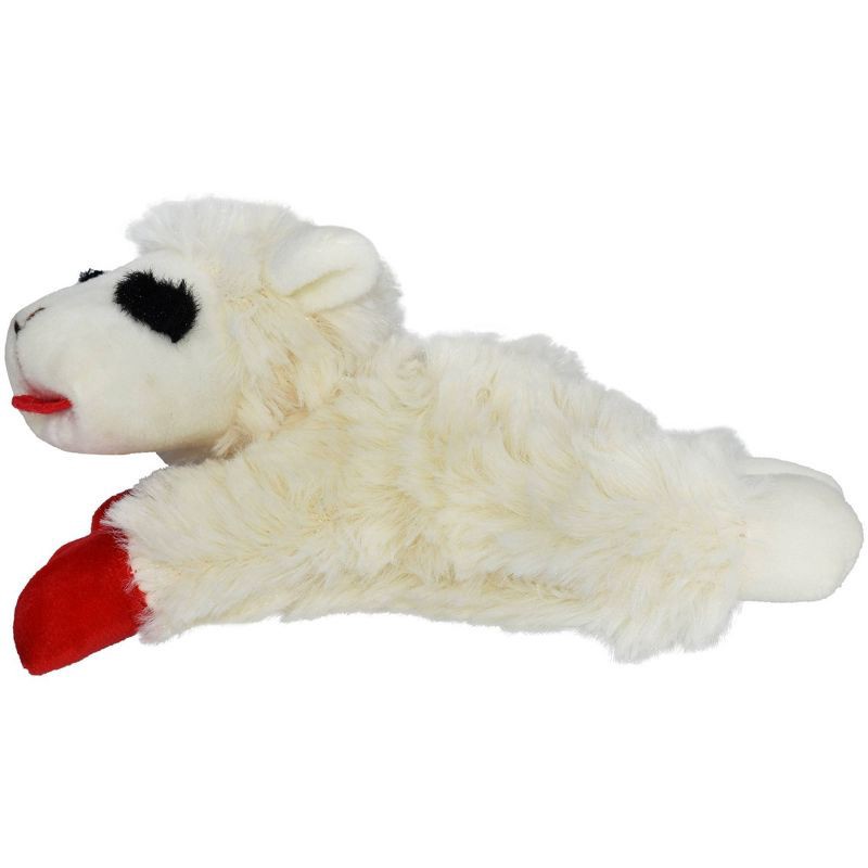 slide 5 of 5, Multipet Mini Lamb Chop Dog Toy - 6", 1 ct