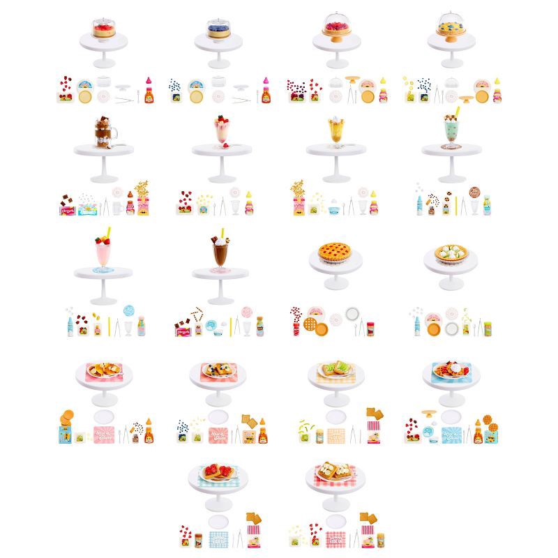 MGA's Miniverse Make It Mini Food Diner Series 1 Minis - Complete