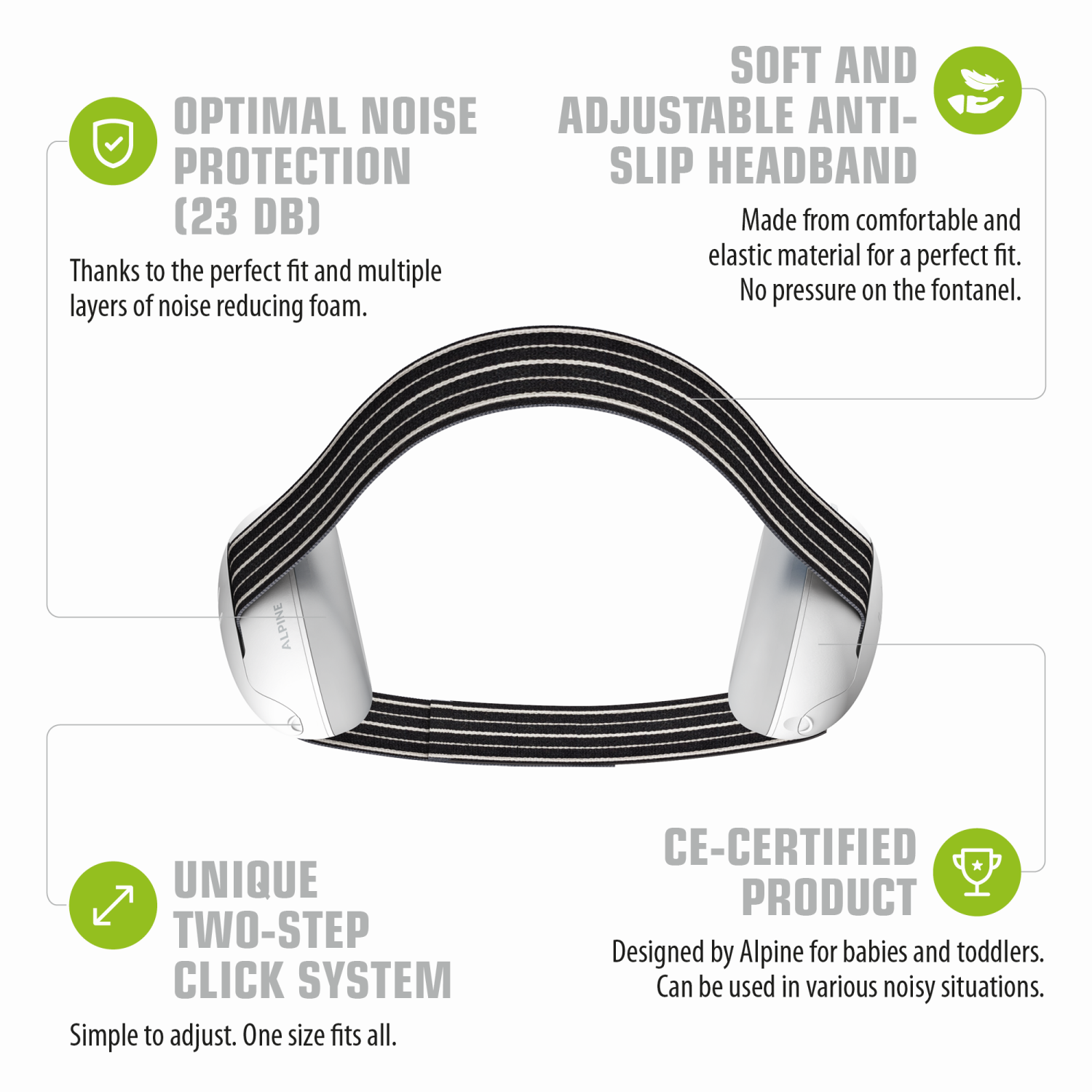 slide 2 of 6, Alpine Muffy Baby Black, 1 ct