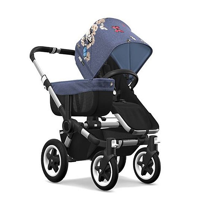 slide 4 of 4, Bugaboo Donkey2 Sun Canopy - Blue Denim, 1 ct