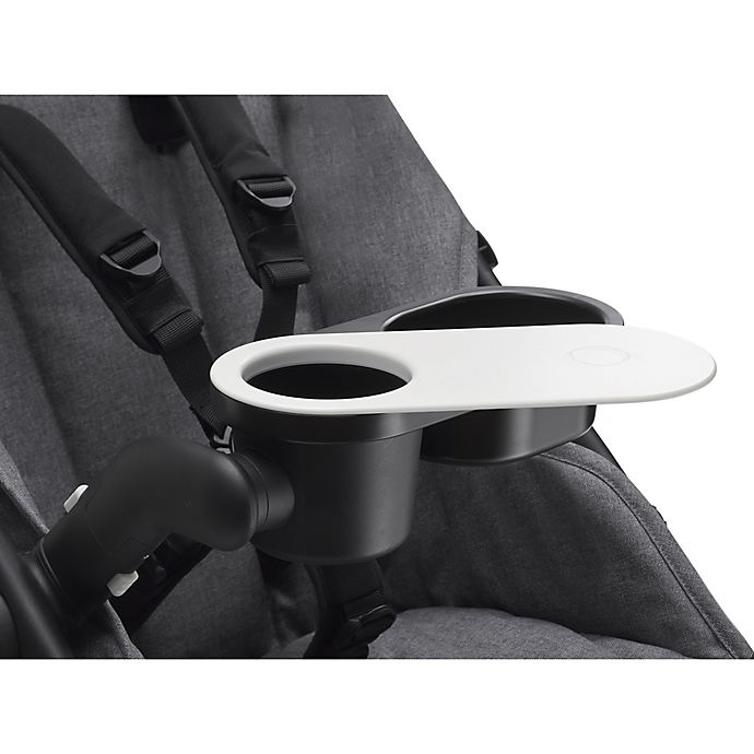 slide 4 of 5, Bugaboo Fox Tray - Black/White, 1 ct