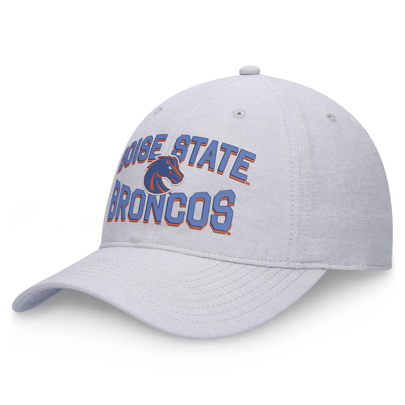NCAA Boise State Broncos Casual Unstructured Cotton Poly Hat 1 ct