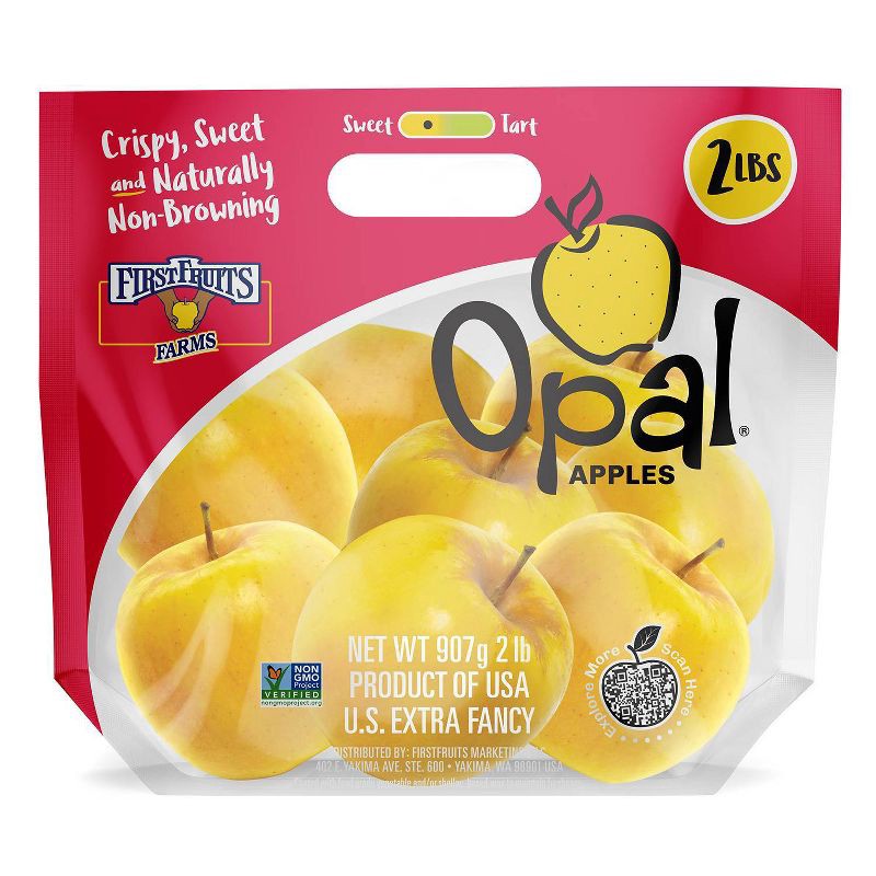 slide 1 of 5, FirstFruits Opal Apples - 2lb Bag, 2 lb