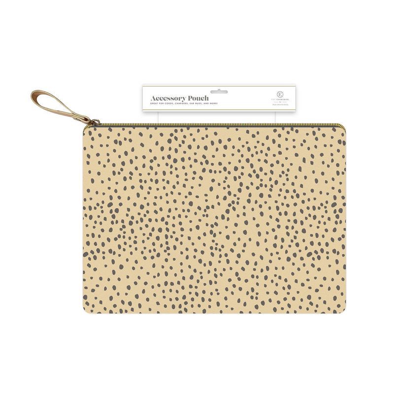 slide 3 of 4, Blue Sky The Everygirl Zipper Pencil Pouch Tan, 1 ct