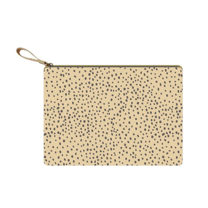 slide 1 of 4, Blue Sky The Everygirl Zipper Pencil Pouch Tan, 1 ct
