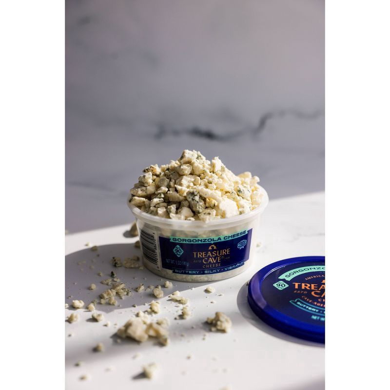 slide 5 of 6, Treasure Cave Gorgonzola Cheese Crumble Cup - 5oz, 5 oz