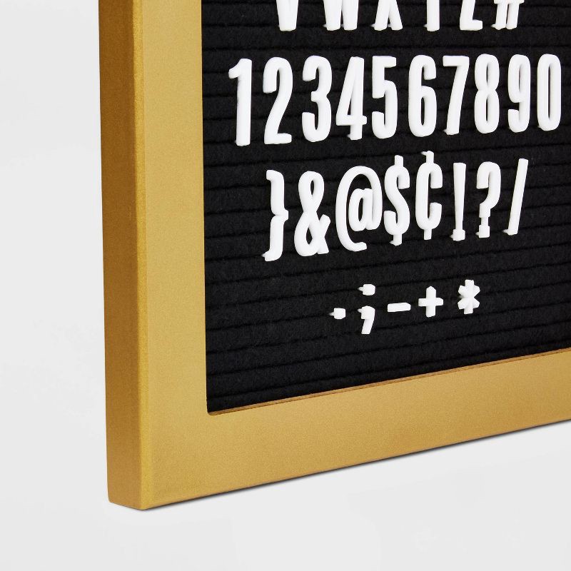 slide 2 of 4, 12"x9" Letterboard Set with Letters - Threshold™, 1 ct