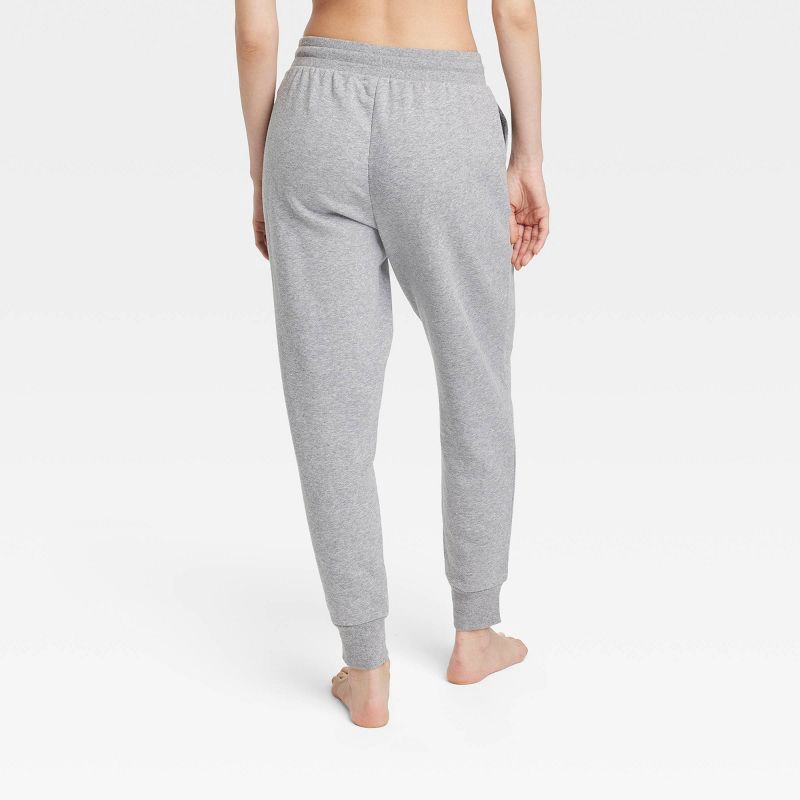 Women's Fleece Lounge Jogger Pajama Pants - Colsie Gray XL 1 ct