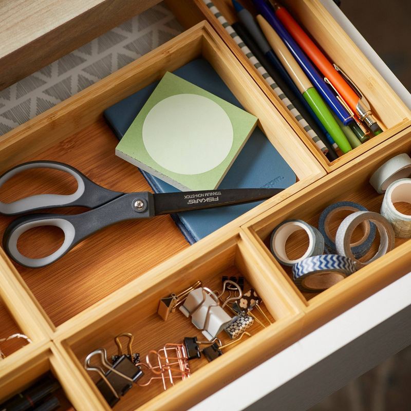 slide 3 of 3, Fiskars 8" Performance Softgrip Non-Stick Titanium Fashion Scissors Black/Gray: Stainless Steel, Office & School Use, 1 ct