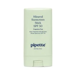 Pipette Mineral Sunscreen Stick SPF 50 - 0.6oz: Paraben-Free, Sulfate-Free, Hypoallergenic, Zinc Oxide