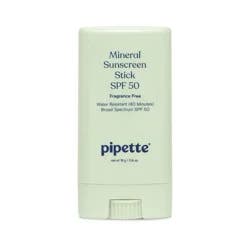 Pipette Mineral Sunscreen Stick SPF 50 - 0.6oz: Paraben-Free, Sulfate-Free, Hypoallergenic, Zinc Oxide