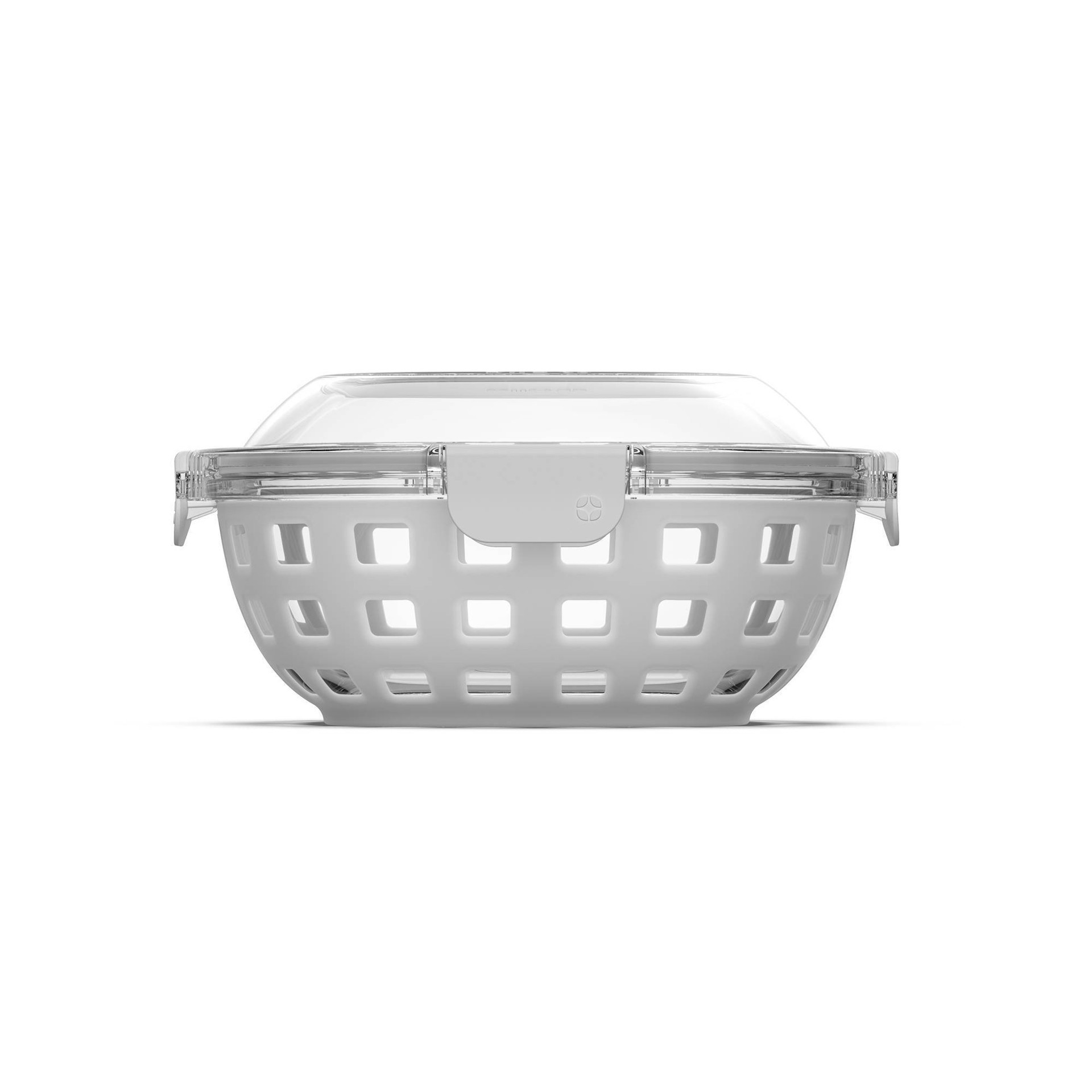 Ello 5.5 Cup Glass Lunch Bowl Food Storage Container - Gray 1 ct | Shipt