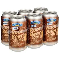 Hill Country Fare Diet Root Beer Soda - 12 oz