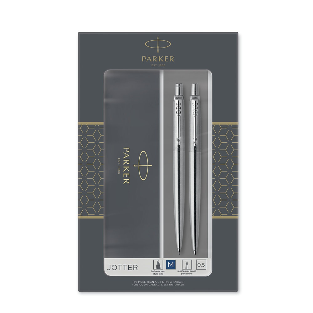 slide 1 of 1, Sanford Parker Jotter Duo Ballpoint Pen And Mechanical Pencil Gift Set, 1 ct