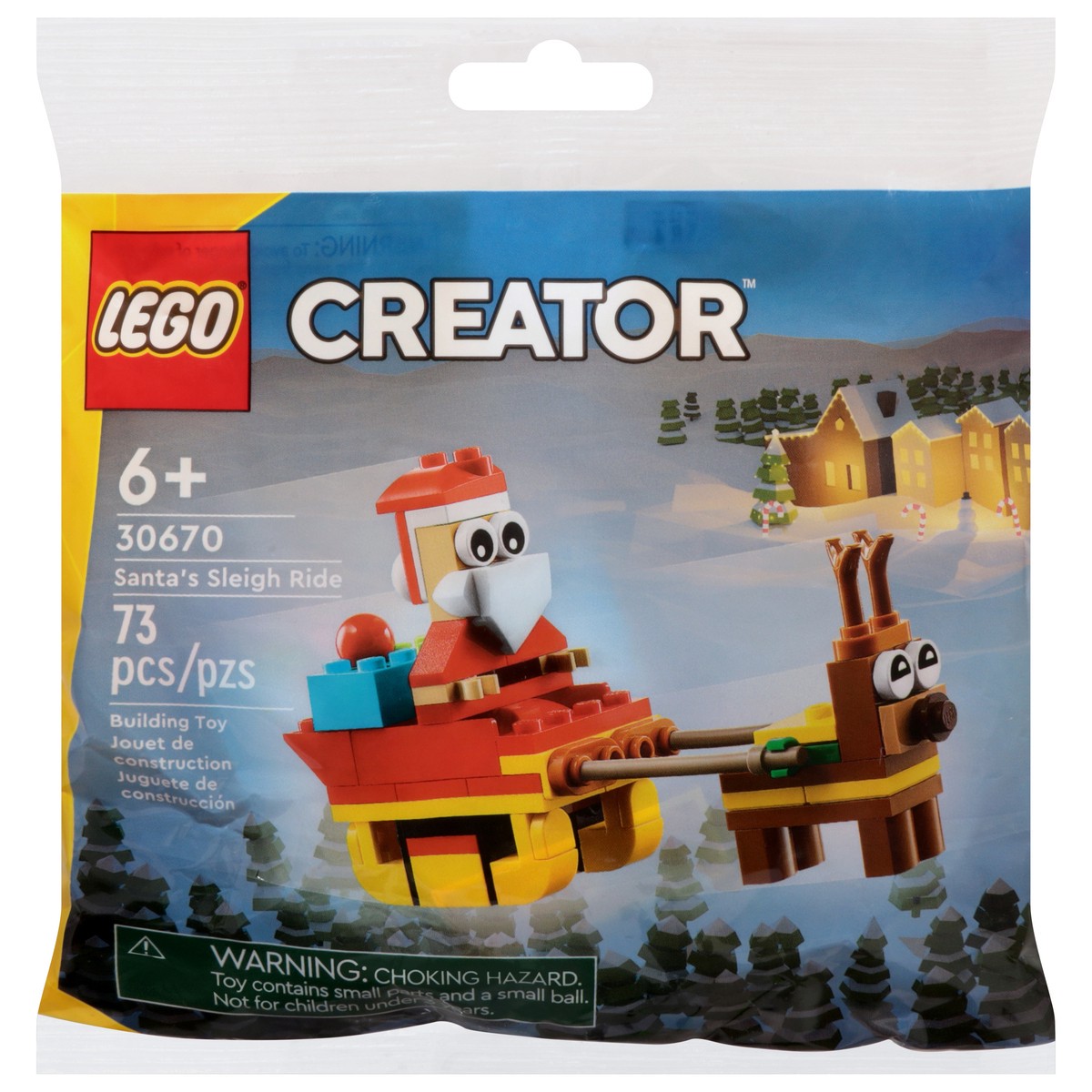 slide 1 of 12, Lego Creator Santa's Sleigh Ride 6+ Building Toy 1 Each, 1 ct