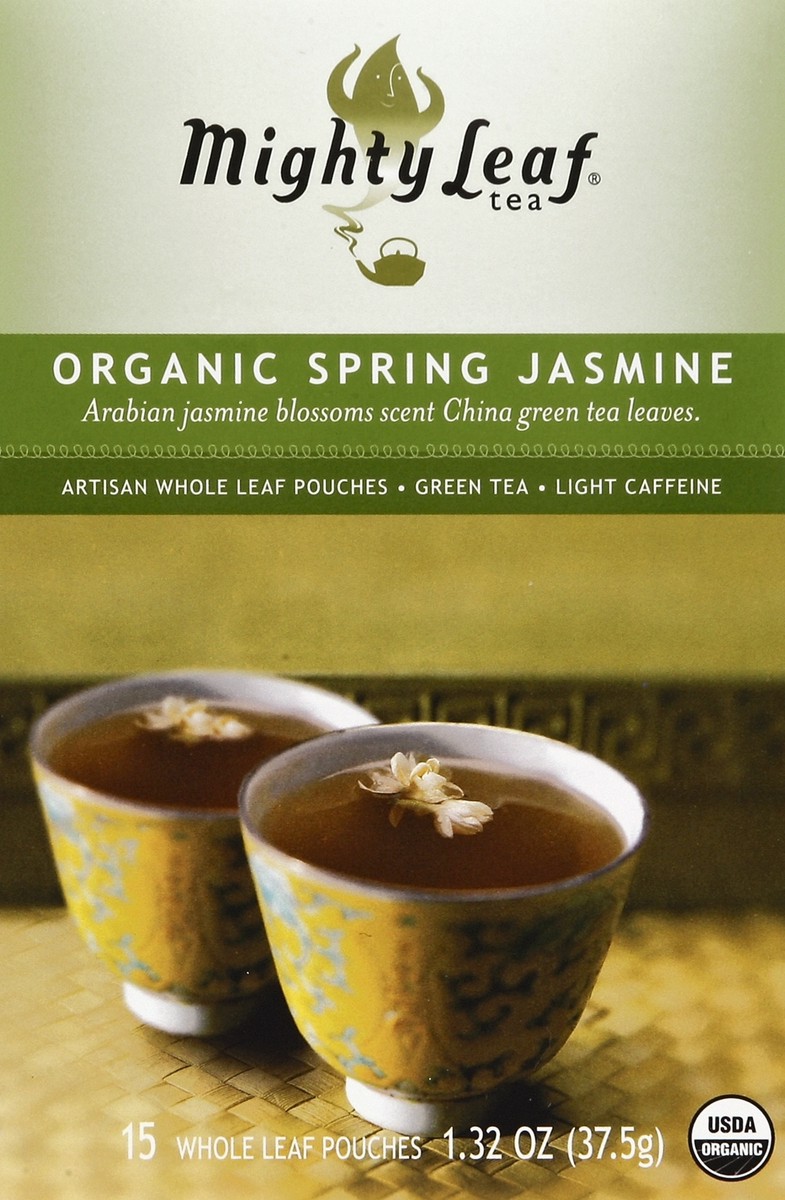 slide 5 of 5, Mighty Leaf Mountain Spring Jasmine Green Tea, 15 ct