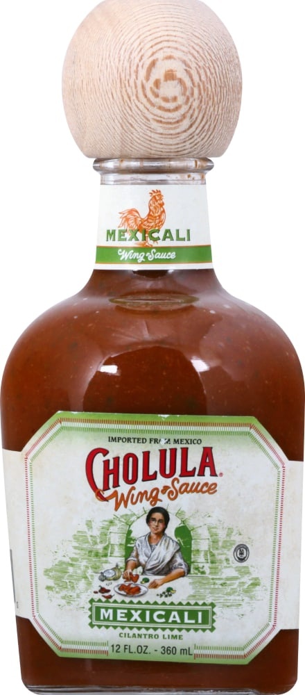 slide 1 of 1, Cholula Mexicali Wing Sauce, 12 fl oz