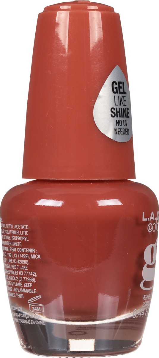 slide 2 of 13, L.A. Colors Color Craze CNL385 Topless Gel Extreme Shine Nail Polish 0.44 fl oz, 0.44 fl oz