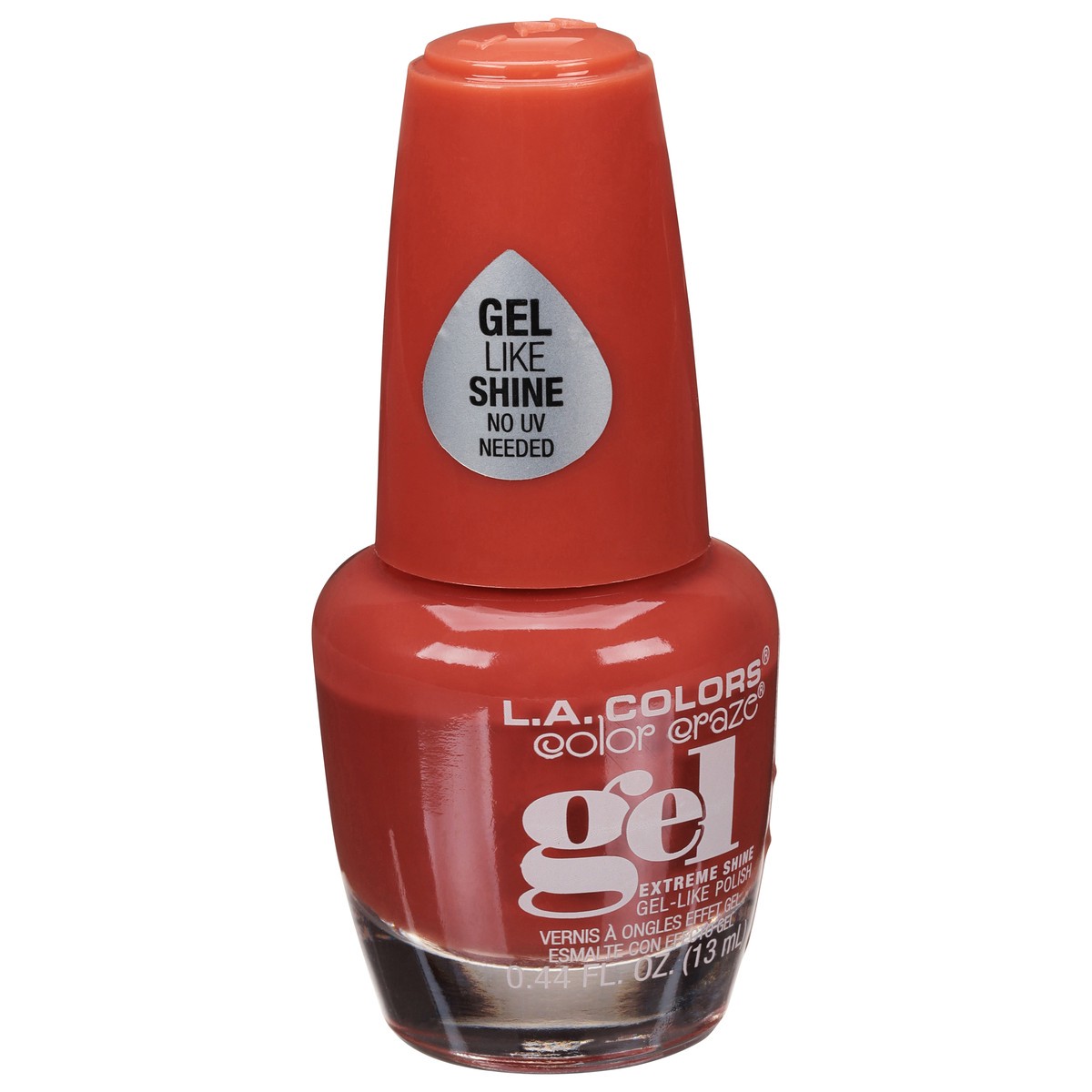 slide 8 of 13, L.A. Colors Color Craze CNL385 Topless Gel Extreme Shine Nail Polish 0.44 fl oz, 0.44 fl oz