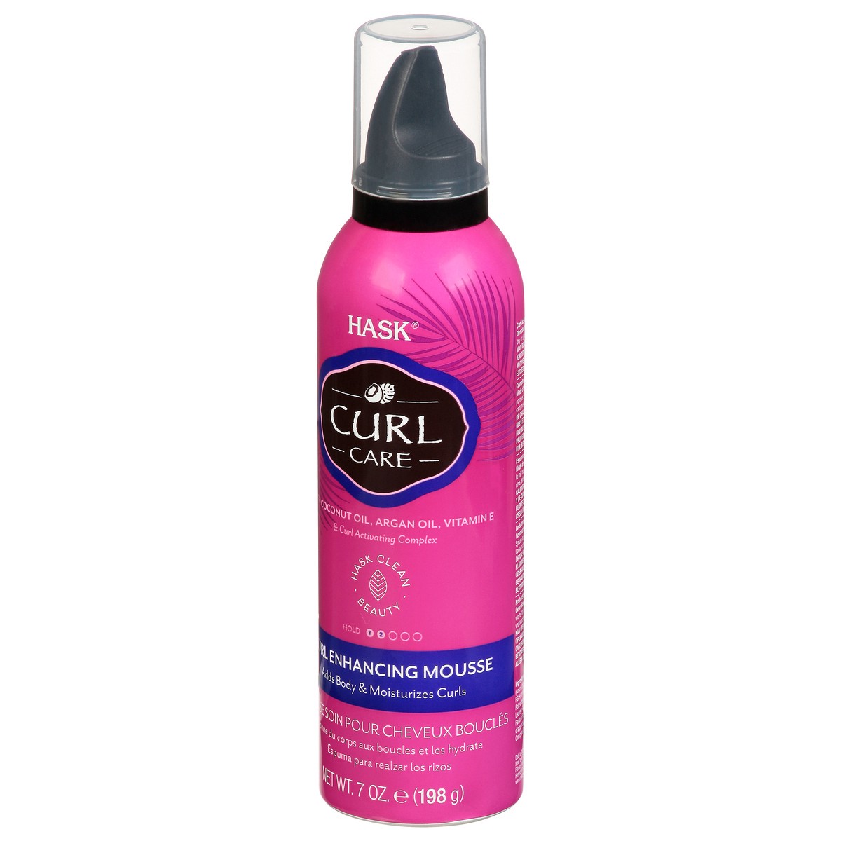 slide 8 of 13, Hask Curl Care Hold 2 Curl Enhancing Mousse 7 oz, 1 ct