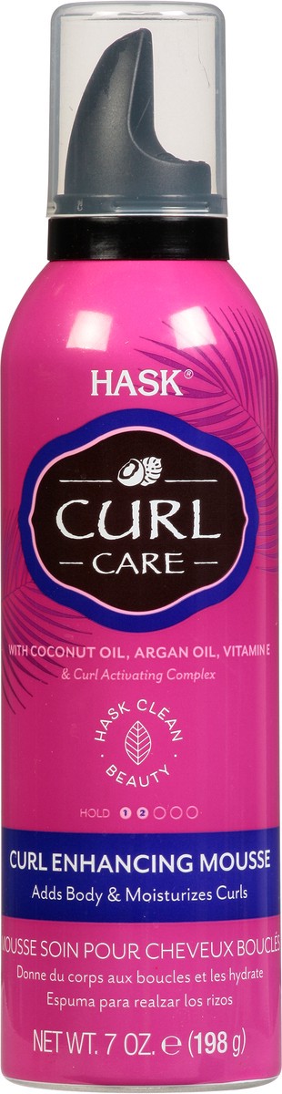 slide 11 of 13, Hask Curl Care Hold 2 Curl Enhancing Mousse 7 oz, 1 ct