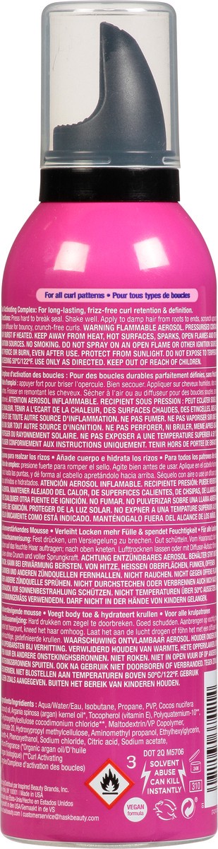 slide 10 of 13, Hask Curl Care Hold 2 Curl Enhancing Mousse 7 oz, 1 ct