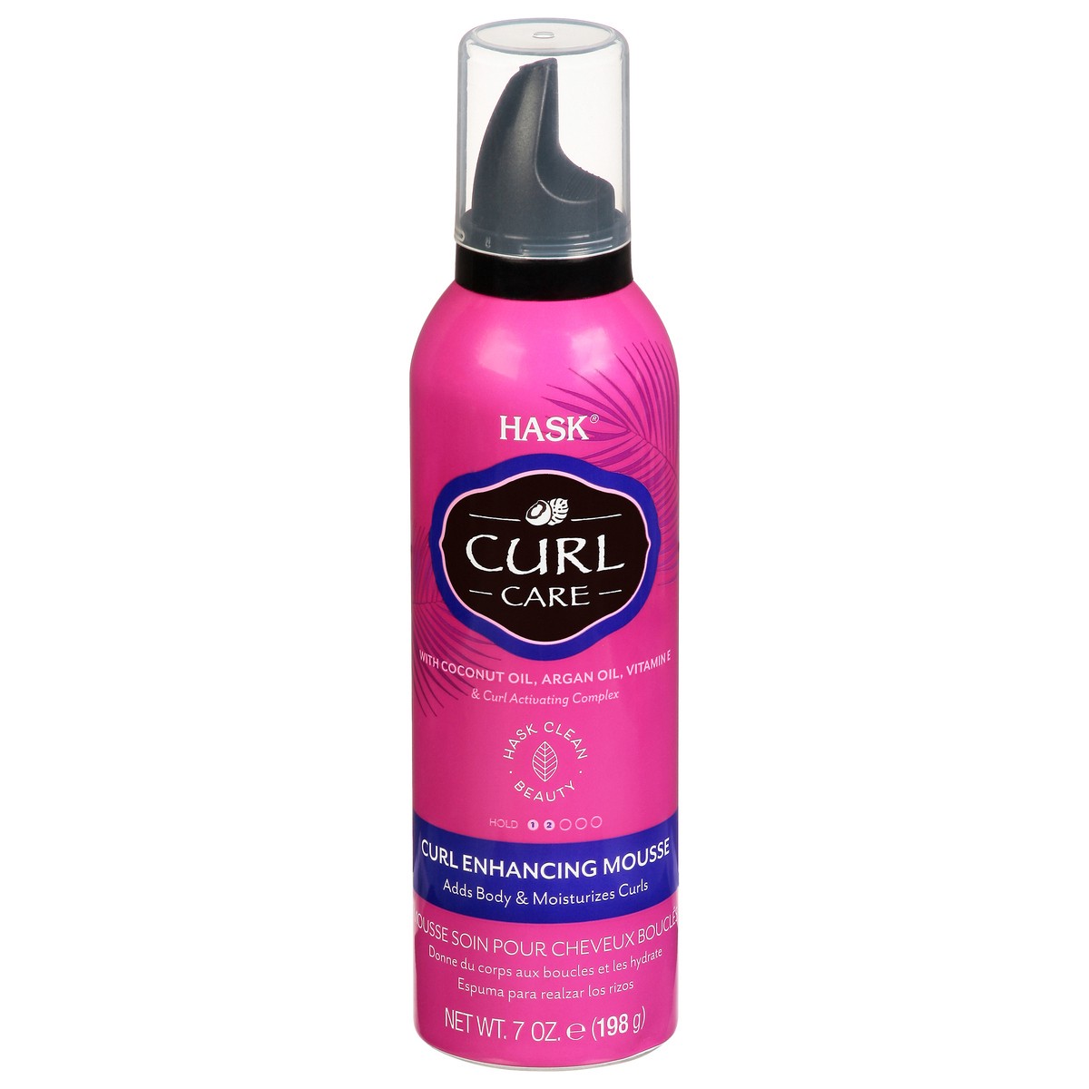 slide 3 of 13, Hask Curl Care Hold 2 Curl Enhancing Mousse 7 oz, 1 ct