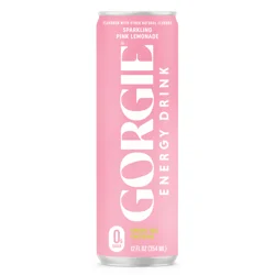Gorgie Sparkling Pink Lemonade Energy Drink