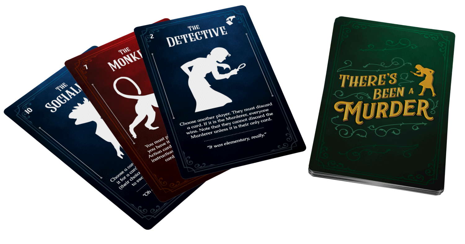 slide 2 of 2, There's Been a Murder Game, 1 ct