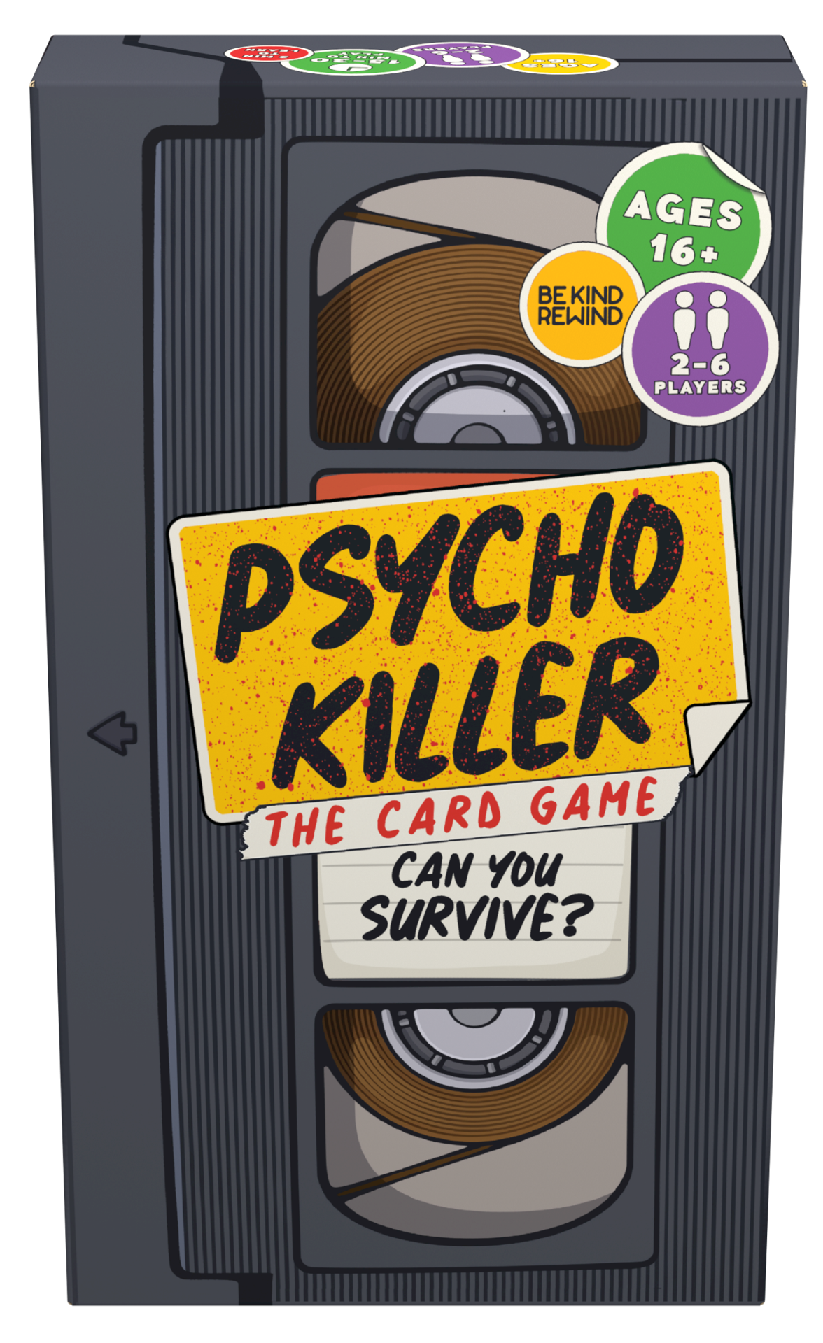 slide 1 of 2, Psycho Killer The Card Game, 1 ct