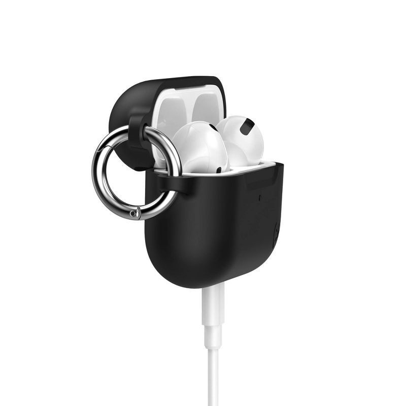 slide 5 of 9, Speck Apple Airpods Pro (1/2 Generation) Presidio Protective Case - Black, 1 ct