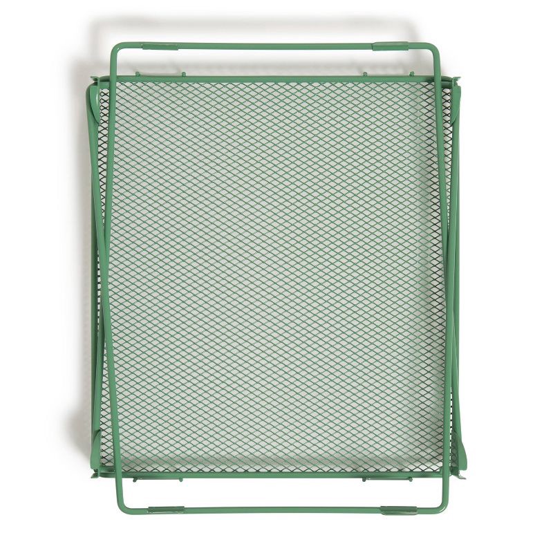 slide 7 of 7, U Brands 12" Mesh Locker Shelf Sage, 1 ct