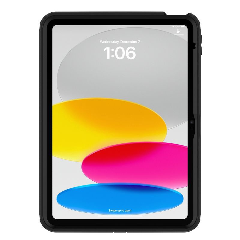 slide 3 of 8, OtterBox iPad (A16) and iPad (10th gen) - Defender Series Case - Black, 1 ct