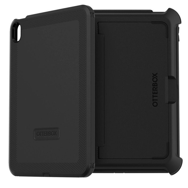 slide 8 of 8, OtterBox iPad (A16) and iPad (10th gen) - Defender Series Case - Black, 1 ct