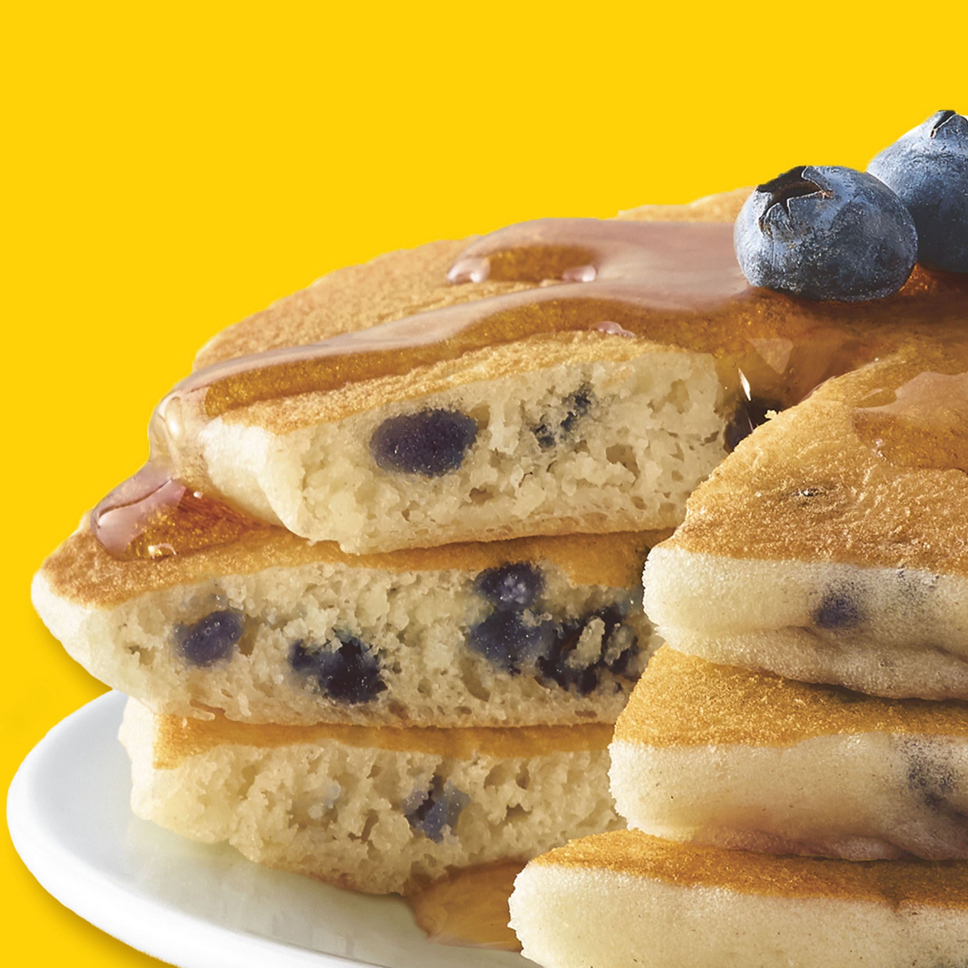 slide 3 of 5, Eggo Blueberry Frozen Pancakes - 12ct/14.8oz, 14.8 oz