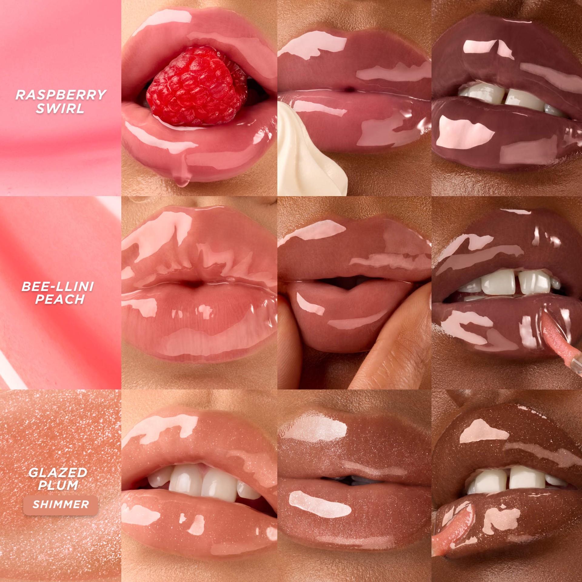 slide 6 of 10, Gisou Honey Infused Hydrating Lip Oil Watermelon Sugar, 0.27 oz