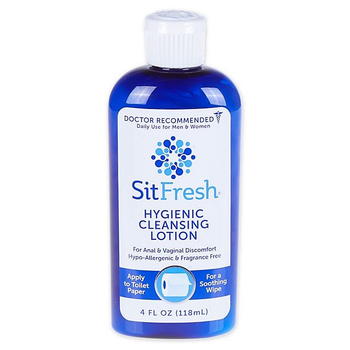 slide 1 of 3, SitFresh Hygenic Cleansing Lotion, 4 fl oz