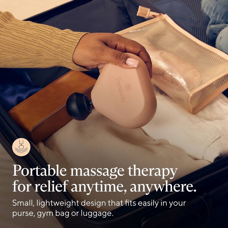 slide 2 of 9, Therabody Theragun mini (2nd Gen) Massage Gun - Desert Rose, 1 ct