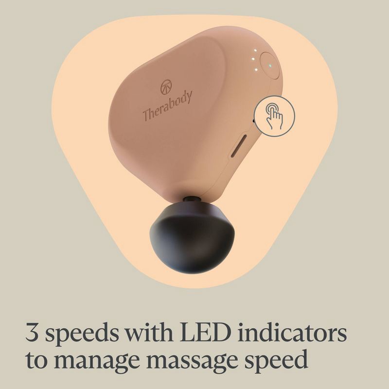 slide 7 of 9, Therabody Theragun mini (2nd Gen) Massage Gun - Desert Rose, 1 ct
