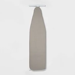 Standard Ironing Board Cover Gray - Room Essentials™: Scorch-Resistant, Cotton & Polyester, Padded, 56"x18.5"