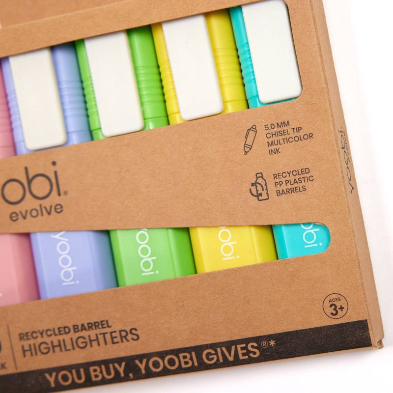 5pk Highlighters Multicolor Yoobi 5 Ct Shipt