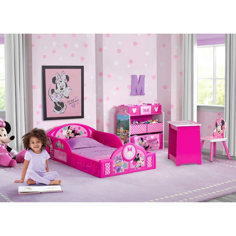 slide 9 of 12, Delta Children Minnie Mouse Room Box Bedroom Set - 4pc, 4 ct