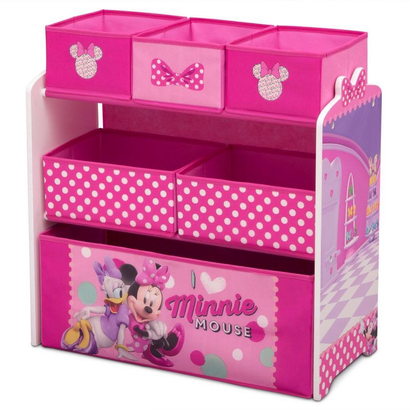 slide 5 of 12, Delta Children Minnie Mouse Room Box Bedroom Set - 4pc, 4 ct